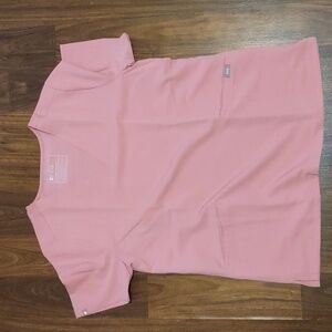 Figs Chalk PinkScrub Top